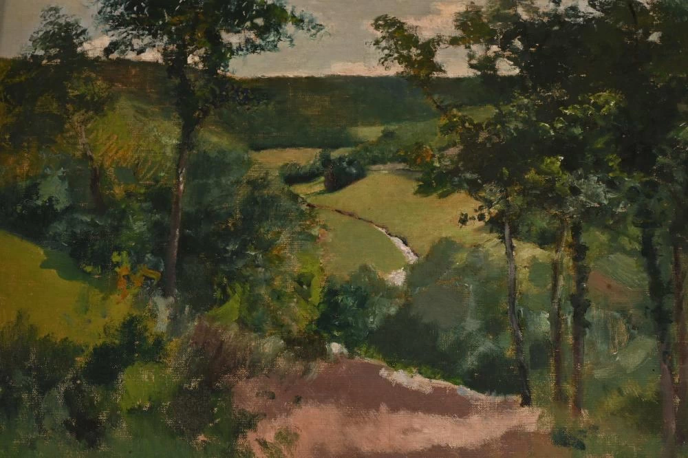Sei paesaggi. Nafraiture - Carmelo nelle Fiandre, Heist sur Mer, Paesaggio a Nafraiture (1895), Heist, Ardenne 4